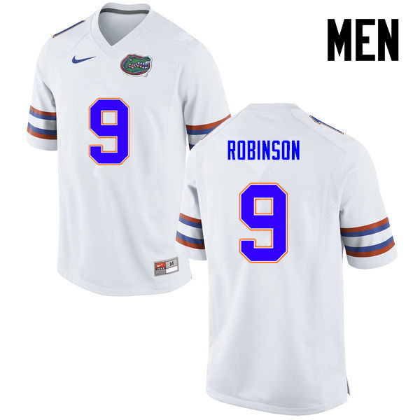Men Florida Gators #11 Demarcus Robinson College Football Jerseys-White